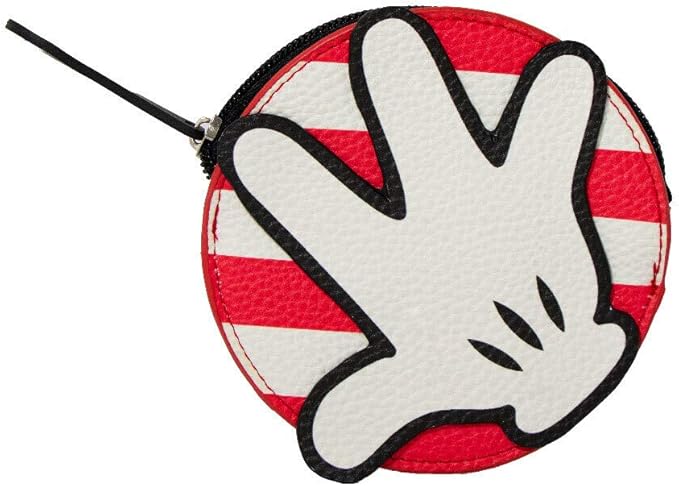 5", 迪士尼钱包 零钱包 米老鼠 手扣 人造皮革